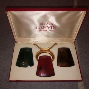 Complete set of Bijoux Lanvin Necklace